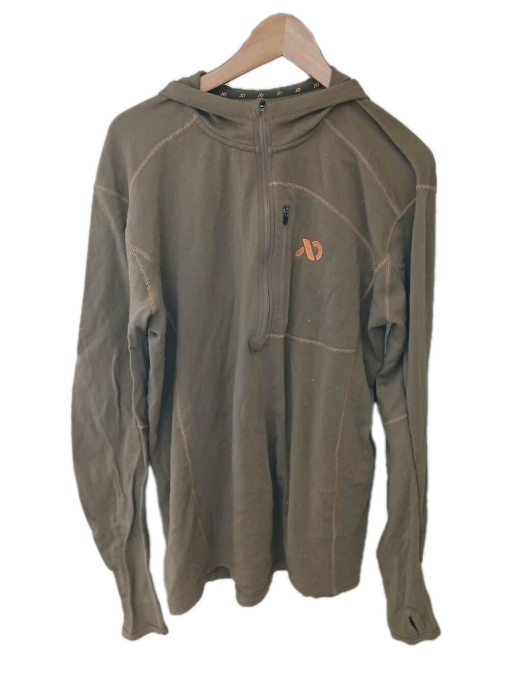 First Lite Kiln Midweight 250 MerinoX Hoodie 1/4 Zip